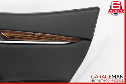 14-22 Maserati Ghibli M157 Rear Right Side Interior Door Panel Cover Black