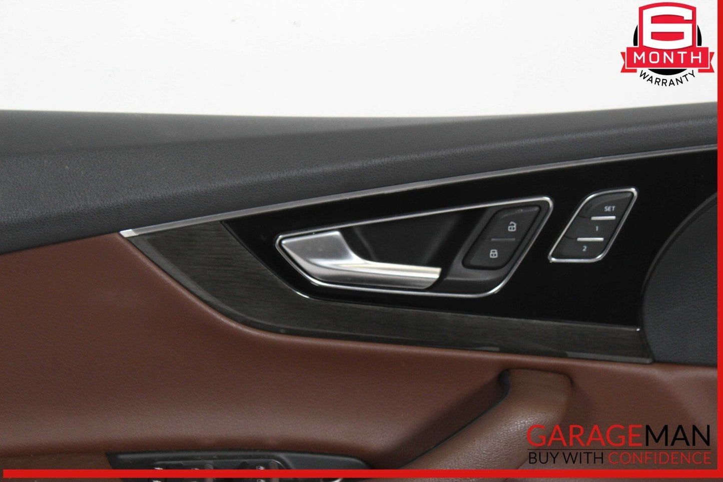 17-19 Audi Q7 Front Left Driver Side Interior Door Panel Trim OEM
