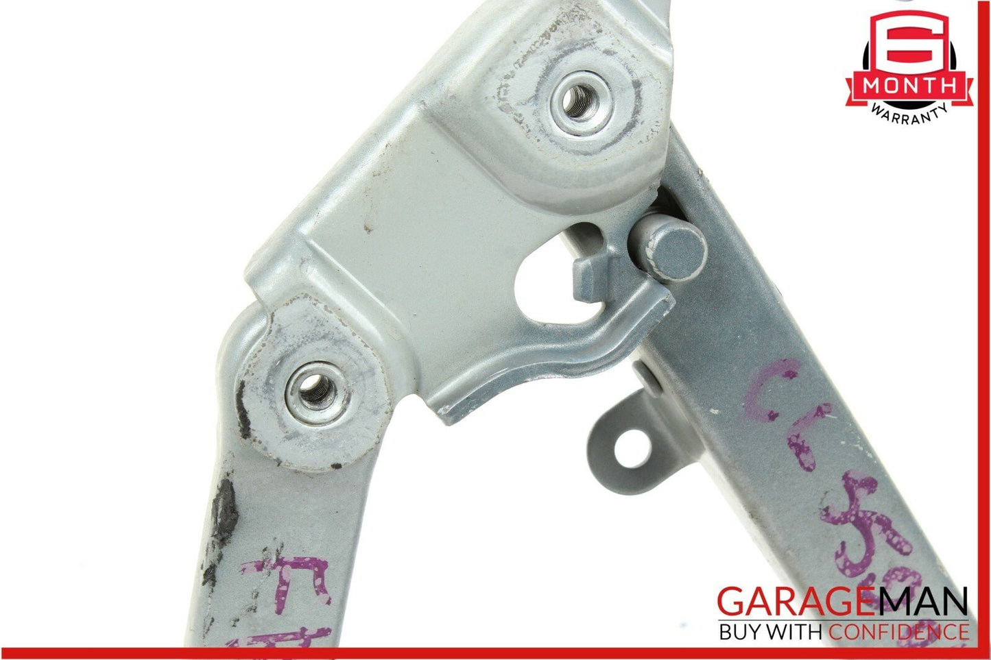03-09 Mercedes E350 CLS500 Front Right Hood Bonnet Hinge Support Bracket Silver