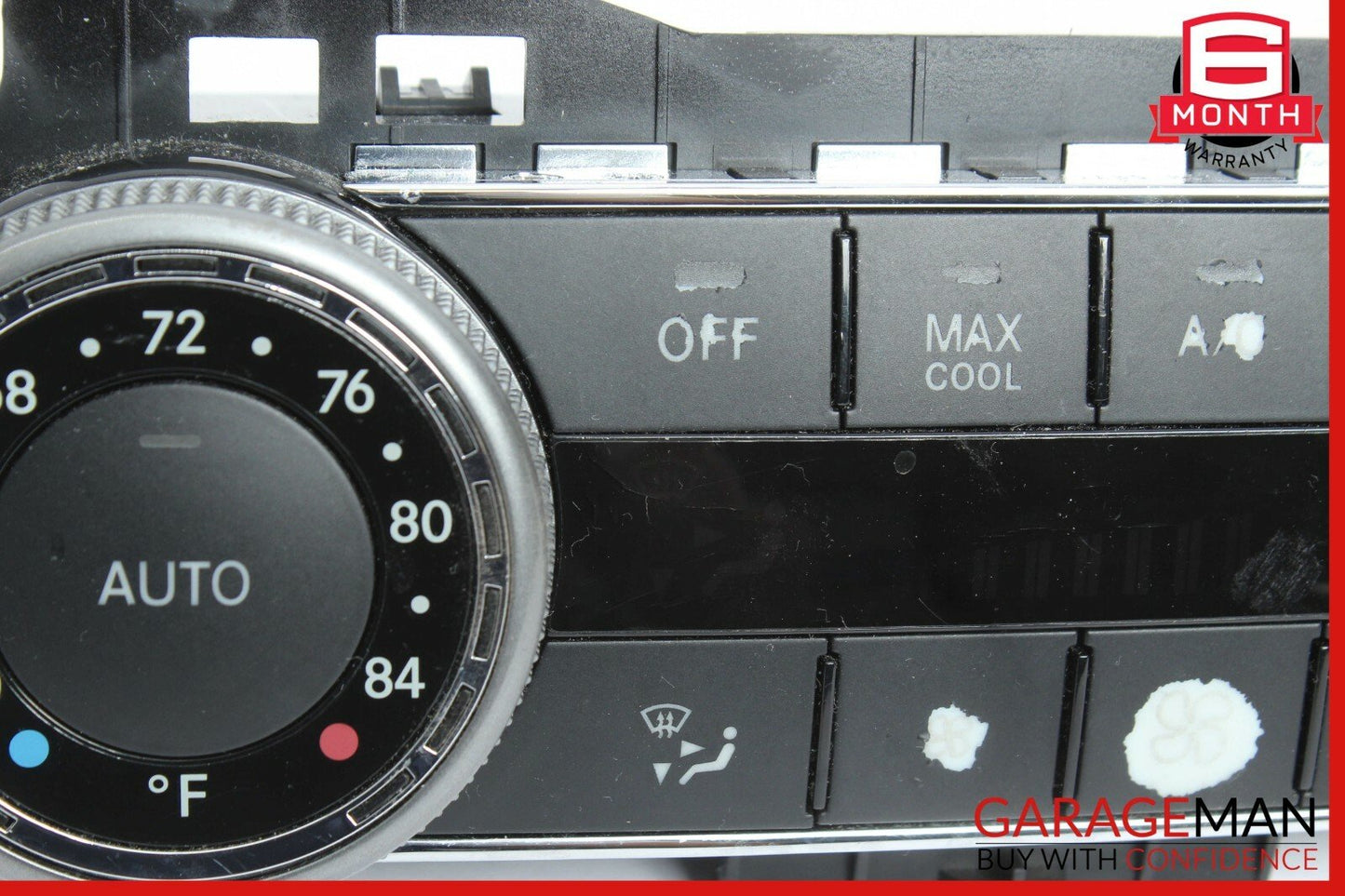 08-11 Mercedes W204 C300 AC A/C Climate Control Switch Module 2048300290 OEM