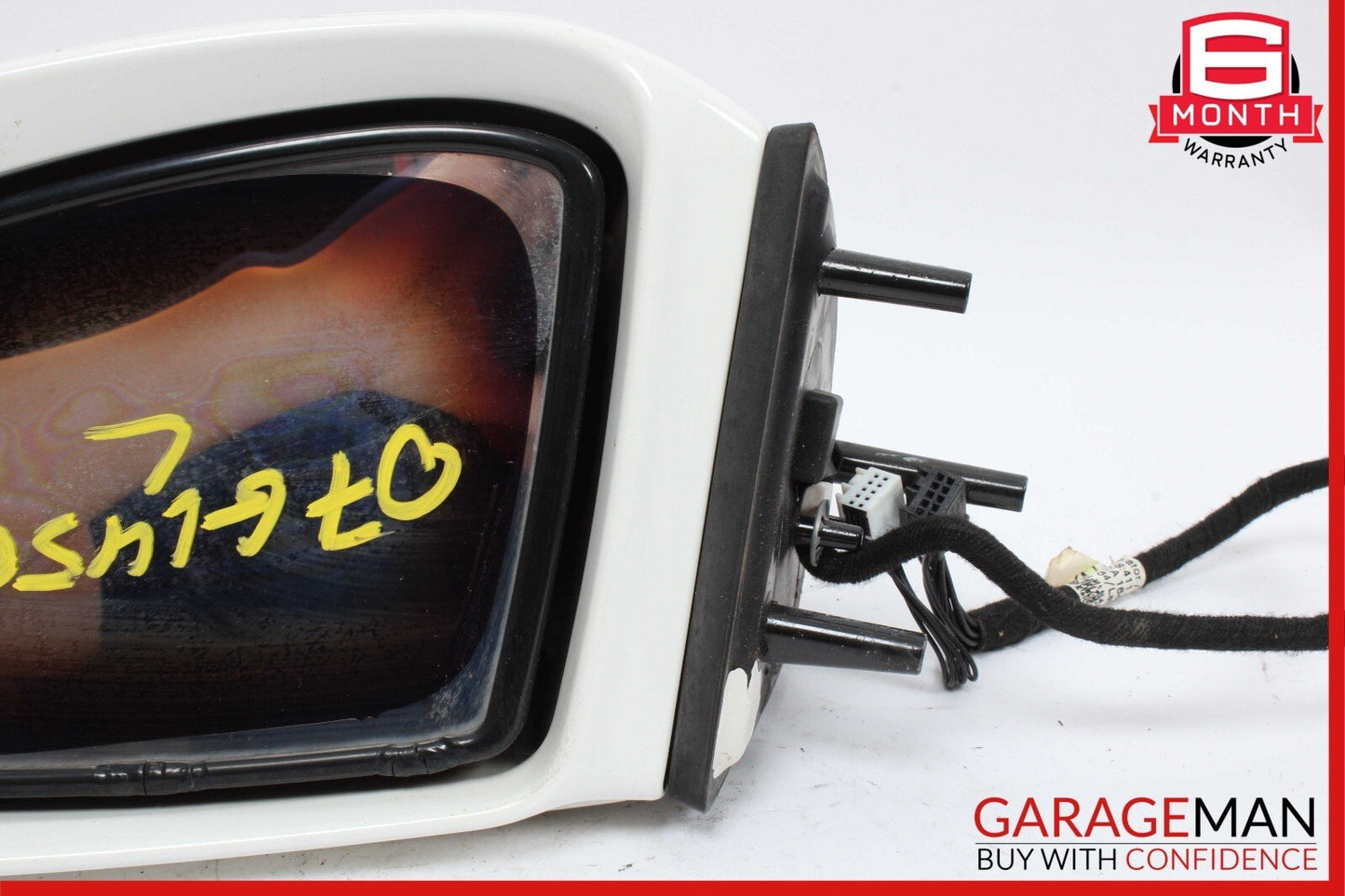 07-08 Mercedes X164 GL320 GL450 Front Left Side Door Rear View Mirror White OEM
