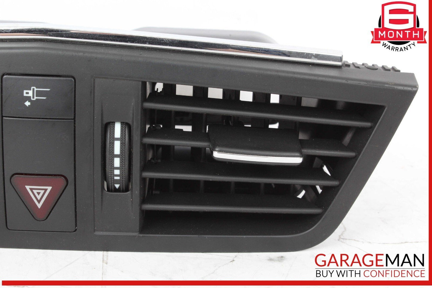 10-13 Mercedes W207 E350 Center Dash Hazard Light A/C AC Air Vent Trim Grille