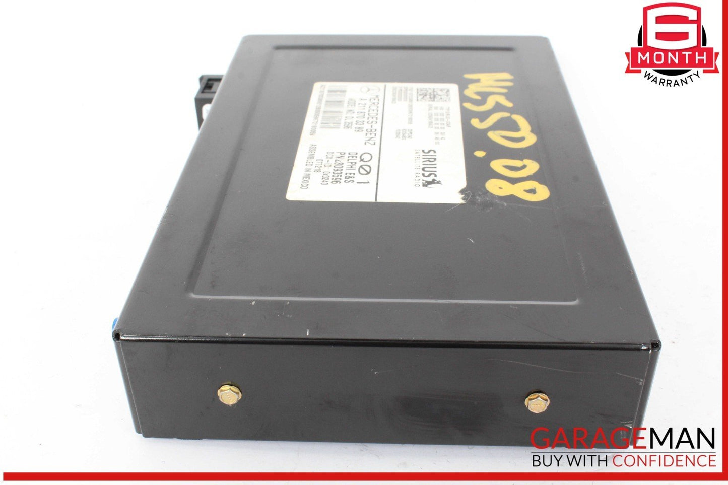 03-09 Mercedes W164 ML550 ML350 Sirius Satellite Radio Receiver 2118703389 OEM