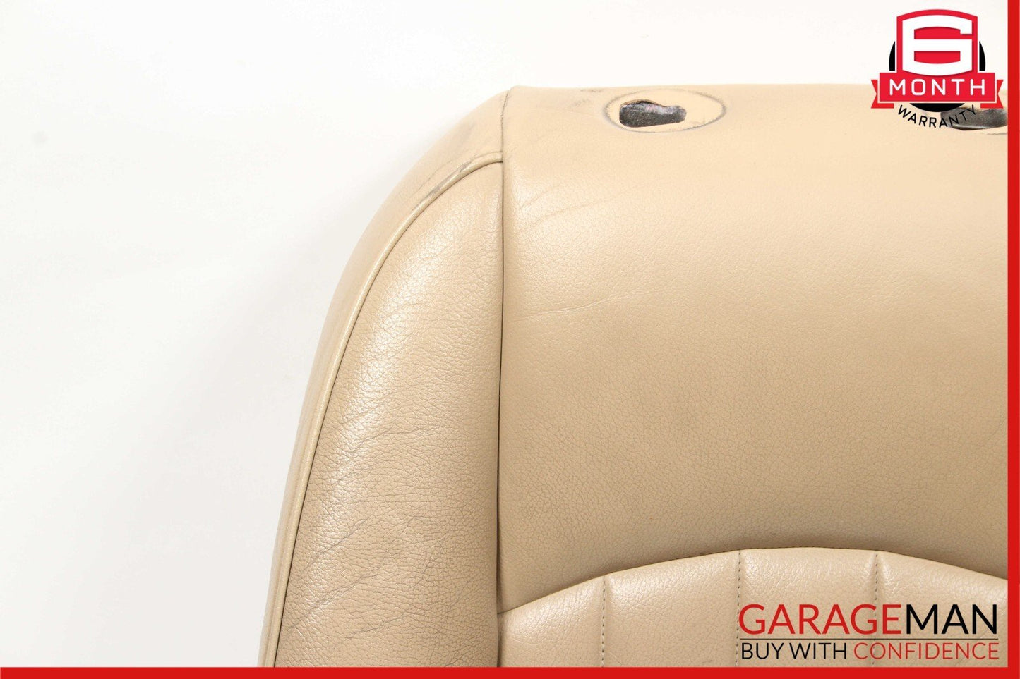 06-11 Mercedes W219 CLS500 Front Right or Left Side Top Upper Seat Cushion Brown