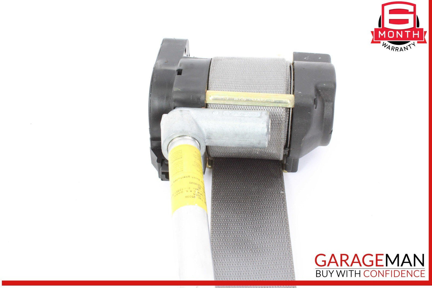 92-95 Mercede W140 500SEL Front Right Seatbelt Seat Belt Retractor Grey OEM
