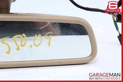 07-09 Mercedes W221 S550 S450 S63 AMG Front Upper Interior Rear View Mirror OEM