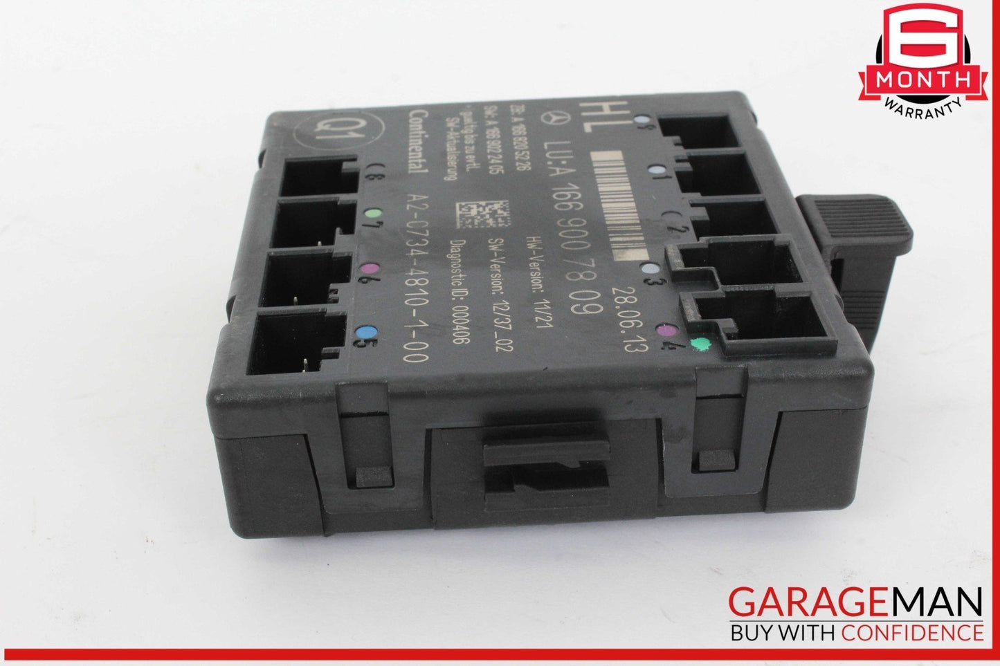 12-19 Mercedes X166 GL450 4MATIC GLE350 Rear Left Side Door Control Module Unit