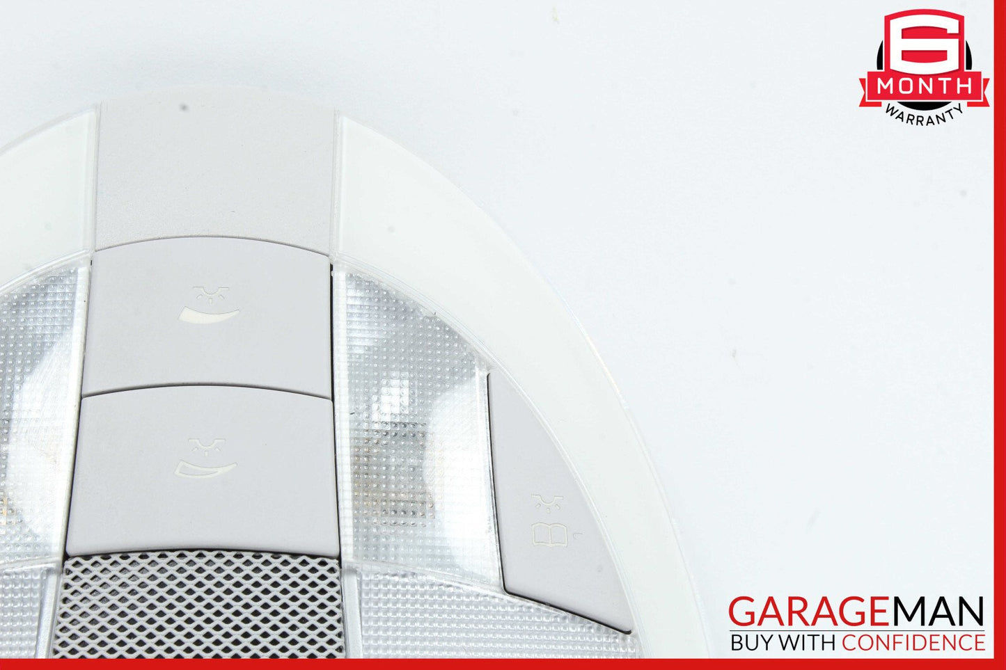 03-11 Mercedes W211 E350 CLS500 Rear Overhead Dome Light Gray 2118202001 OEM