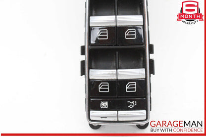 09-13 Mercedes W221 S550 S600 Front Left Side Window Control Switch Black OEM