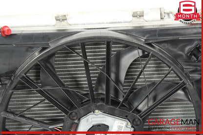 03-06 Mercedes W211 E500 CLS500 Engine Cooling Radiator A/C Air Condenser Assy