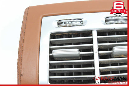 07-14 Mercedes W216 CL550 Rear Center Console A/C Air Vent Trim Grill Assy Brown