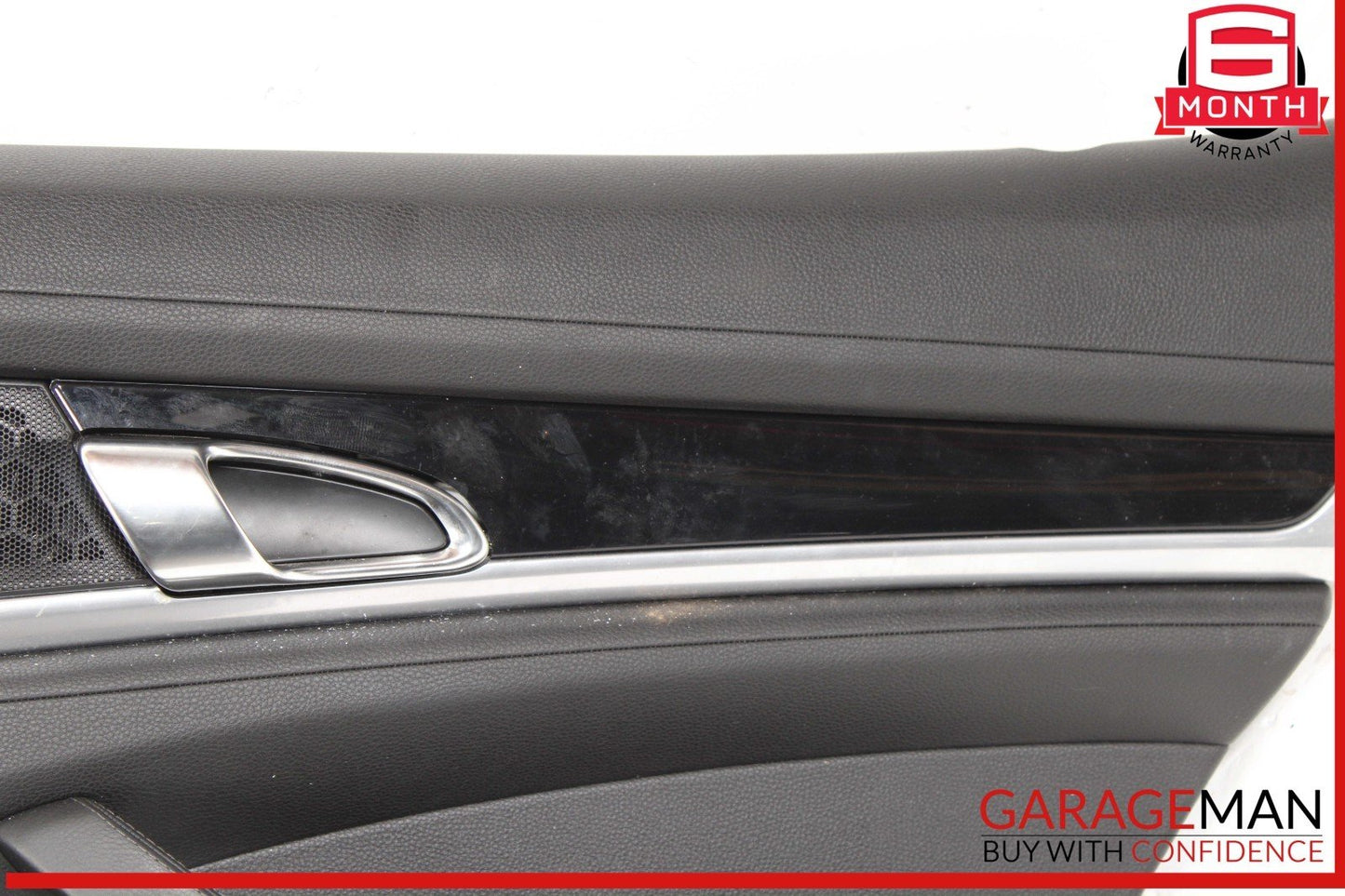 10-16 Porsche Panamera 970 Rear Right Side Interior Door Panel Leater OEM