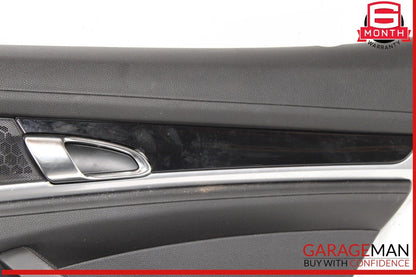10-16 Porsche Panamera 970 Rear Right Side Interior Door Panel Leater OEM