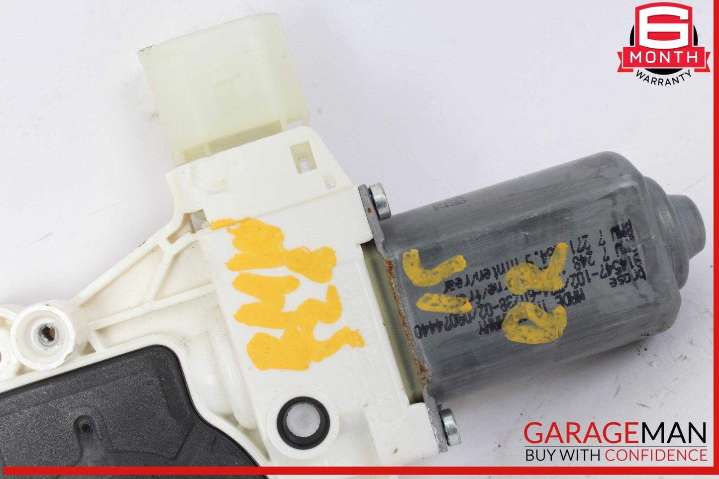 11-16 BMW 528i 535i 550i F10 Rear Right Passenger Side Window Regulator Motor