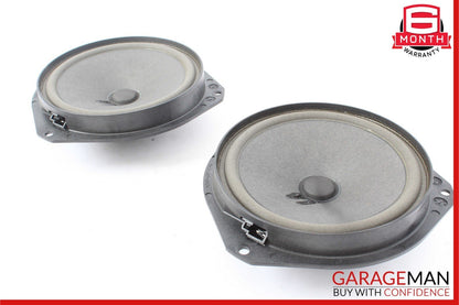 14-17 Maserati Ghibli Rear Right & Left Side Door Sound Audio Speaker Set of 2