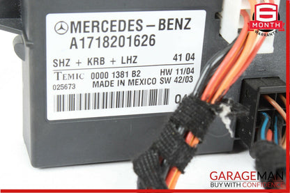 05-11 Mercedes R171 SLK280 SLK350 Heating Heated Seat Seats Controller Module