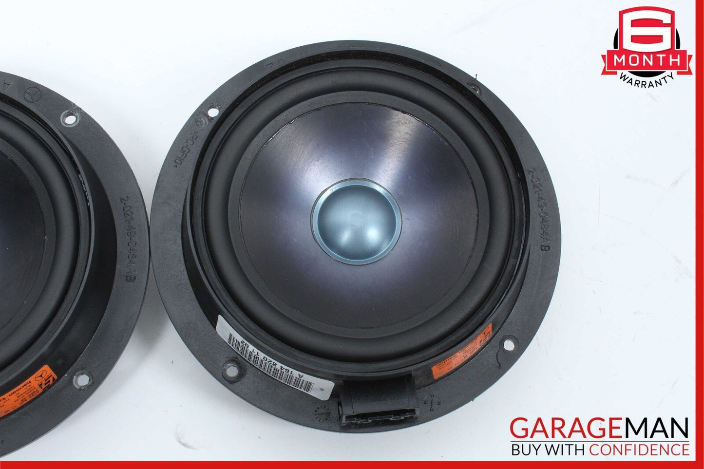 06-12 Mercedes R500 GL450 Rear Left & Right Door Sound Audio Speakers Set of 2