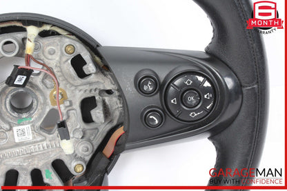 14-21 Mini Cooper Front Left Driver Side Steering Wheel Black OEM