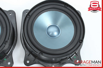 07-09 Mercedes W221 S550 Rear Left & Right Door Audio Sound Speaker Set of 2 OEM