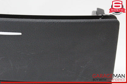 07-13 Mercedes W221 S550 Center Console CD Player Cover Trim Panel Black OEM