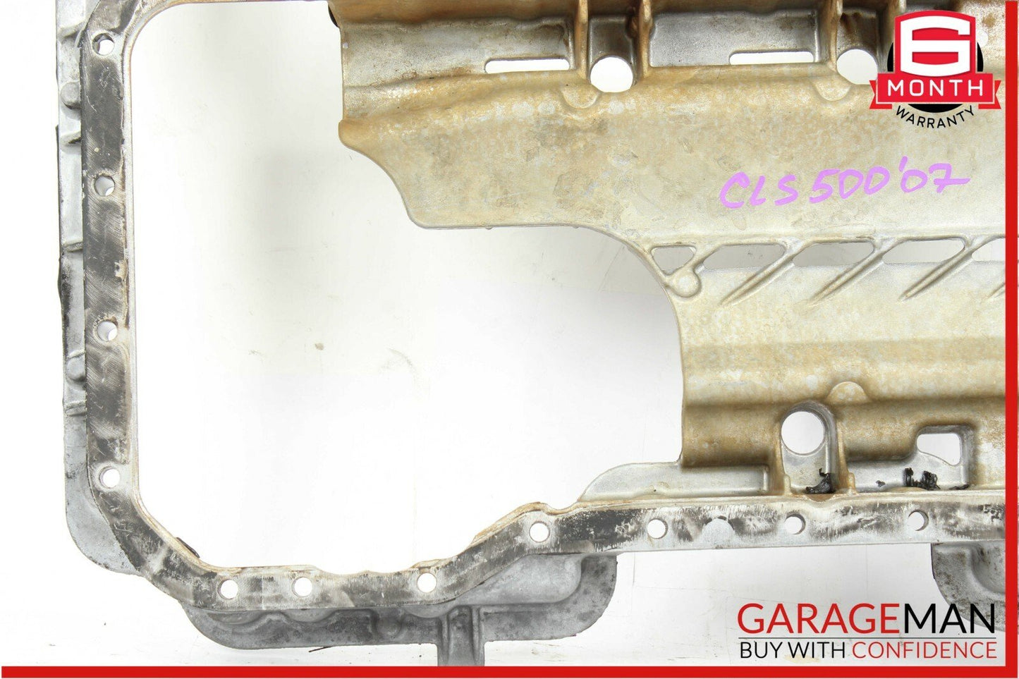 00-06 Mercedes R230 SL500 E500 CLS500 Upper Oil Pan RWD 1130141202 OEM