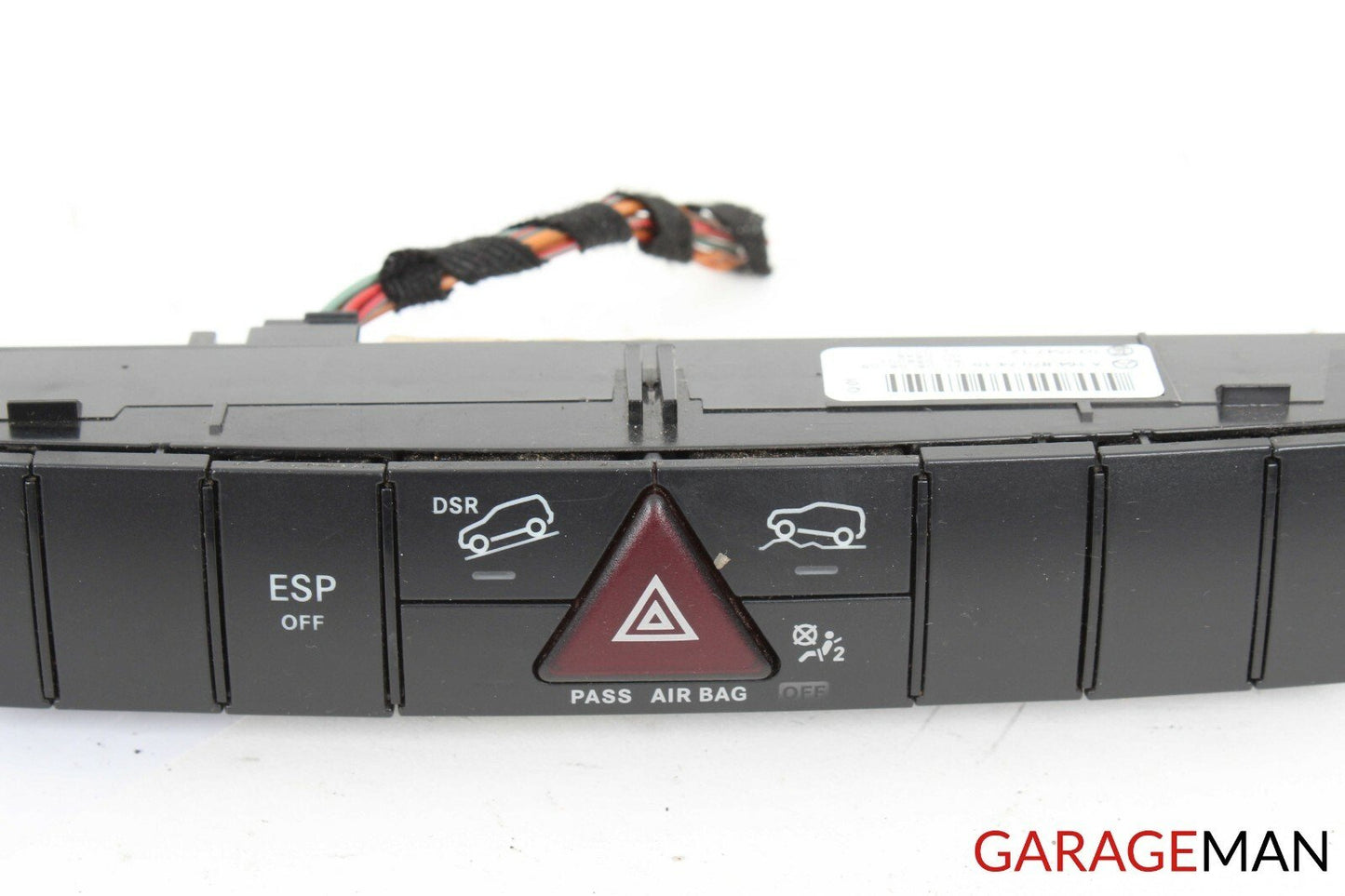 06-11 Mercedes W164 ML350 Center Dash ESP DSR Hazard Light Switch Module OEM