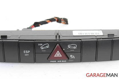 06-11 Mercedes W164 ML350 Center Dash ESP DSR Hazard Light Switch Module OEM
