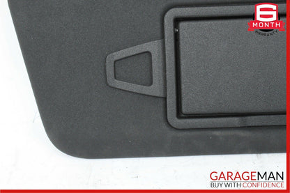 08-14 Mercedes W204 C300 Front Right Side Sunvisor Sun Visor Black OEM