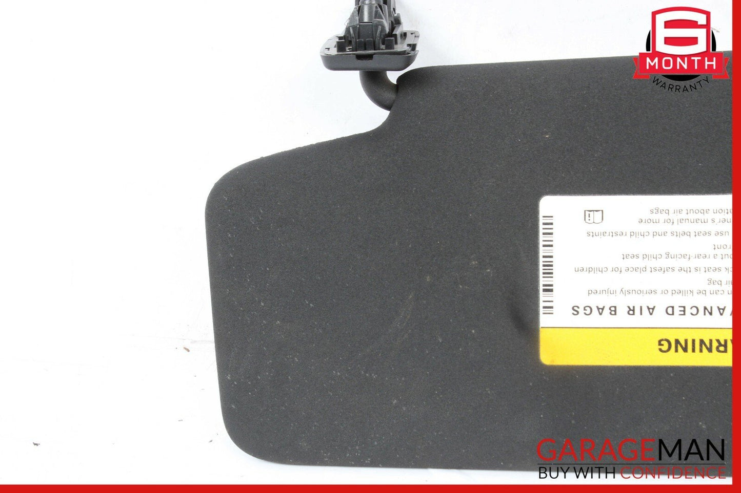 08-14 Mercedes W204 C250 C350 Front Right Side Sunvisor Sun Visor Black