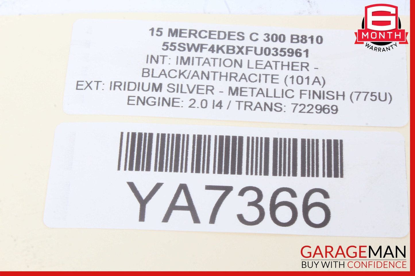 15-18 Mercedes W205 C300 Front Right Side Door Control Module Unit OEM
