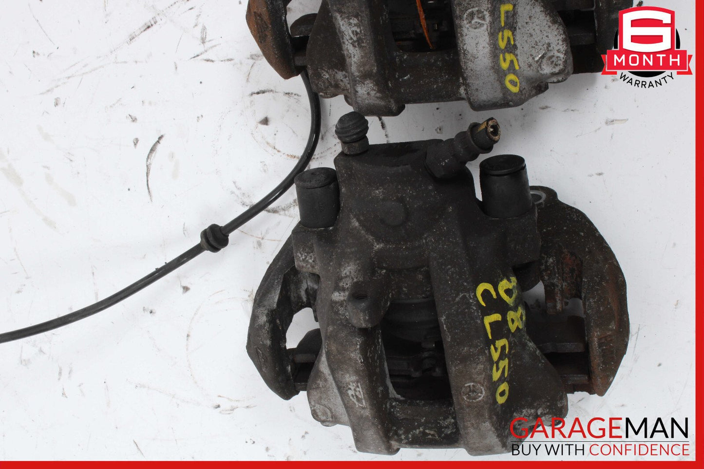 07-14 Mercedes W216 CL550 Rear Left & Right Brake Caliper Calipers Set of 2