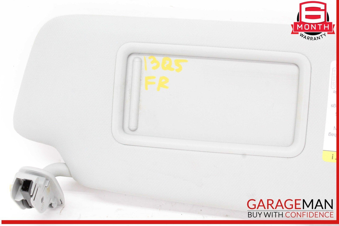 09-17 Audi Q5 A4 A5 S4 S5 Front Right Passenger Side Sun Visor 8U0857552F OEM