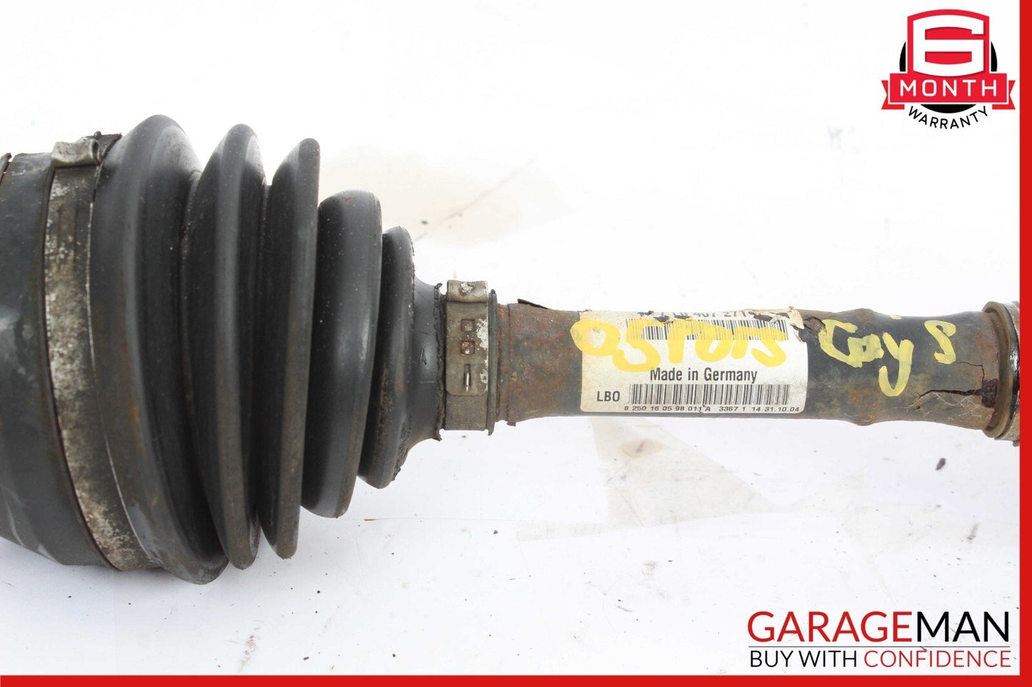 03-10 Porsche Cayenne S 957 Front Right / Left Drive CV Axle Shaft Driveshaft