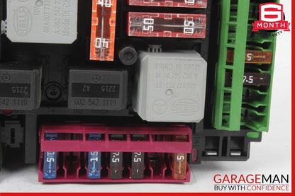 10-18 Mercedes W212 E350 Rear Fuse Relay Box SAM Signal Acquisition Assembly OEM