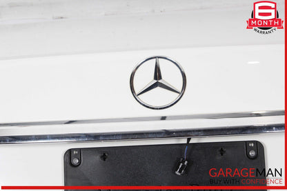 17-20 Mercedes W213 E300 Rear Trunk Lid Deck Shell Panel Cover OEM