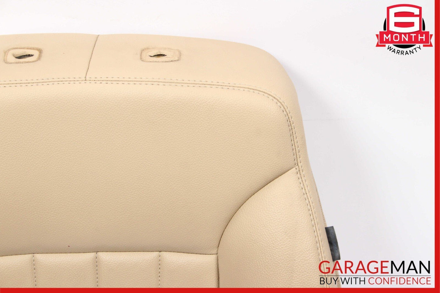 06-10 Mercedes W251 R350 R500 R550 Front Left Top Upper Seat Cushion Brown