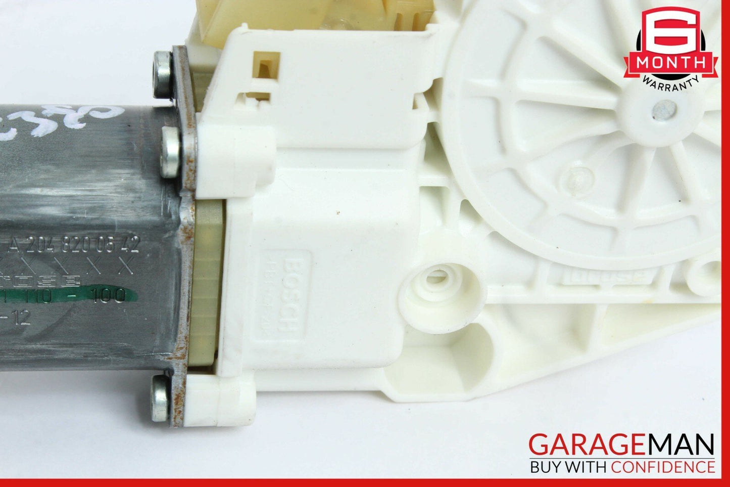 08-14 Mercedes W204 C350 Rear Left Driver Side Door Window Regulator Motor OEM
