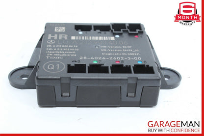 08-18 Mercedes W204 C300 GLK350 E350 Rear Right Side Door Control Module Unit