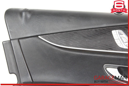 17-20 Mercedes W213 E300 Front Left Interior Door Panel OEM