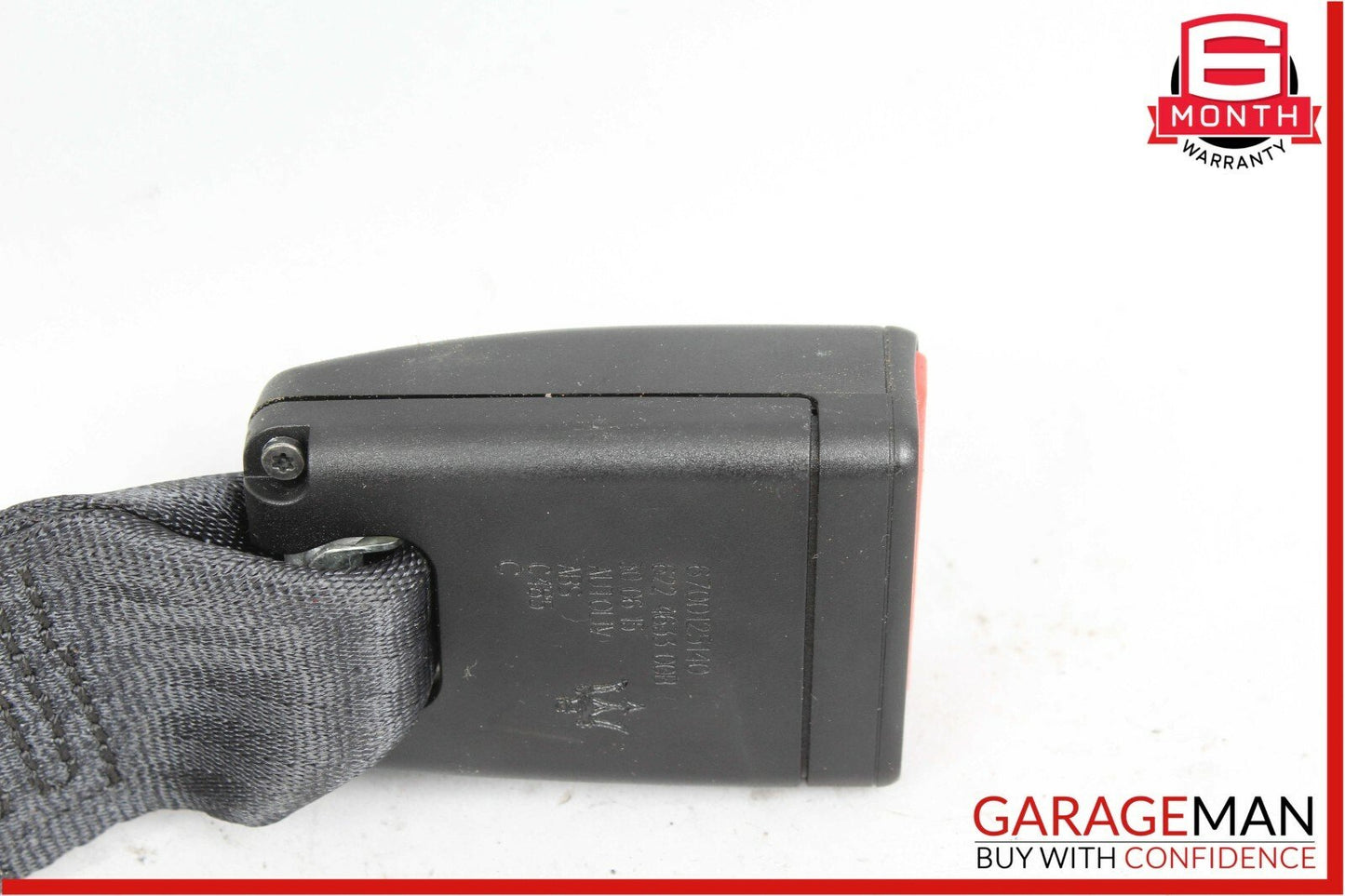 14-18 Maserati Quattroporte Rear Center Side Seat Belt Seatbelt Receiver Buckle