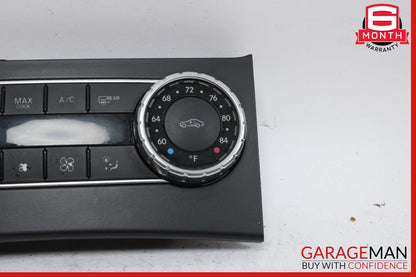 12-14 Mercedes W204 C250 C63 AC A/C Heater Climate Control Switch Trim OEM