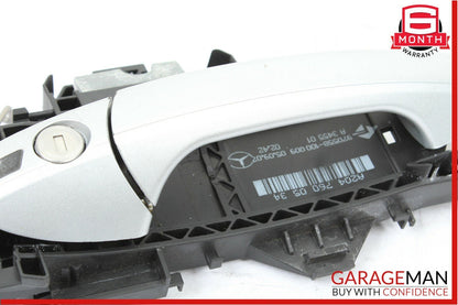 08-11 Mercedes W204 C300 C250 Front Left Driver Side Exterior Door Handle Silver