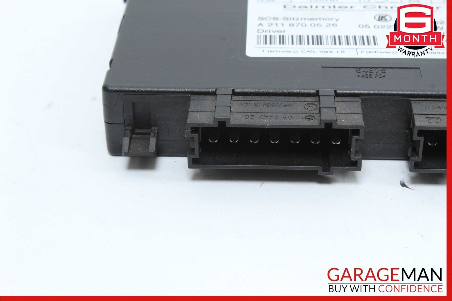 03-12 Mercedes W219 CLS500 GL550 E320 Front Left Seat Control Module Unit OEM