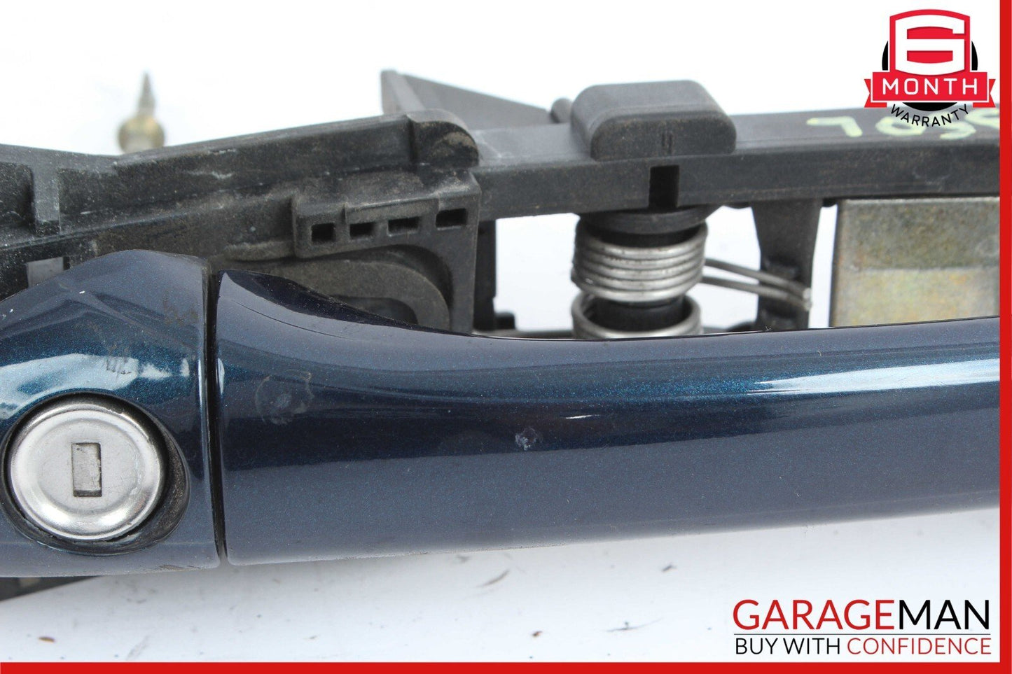 05-11 Mercedes R171 SLK280 SLK350 Front Left Side Exterior Door Handle Blue OEM