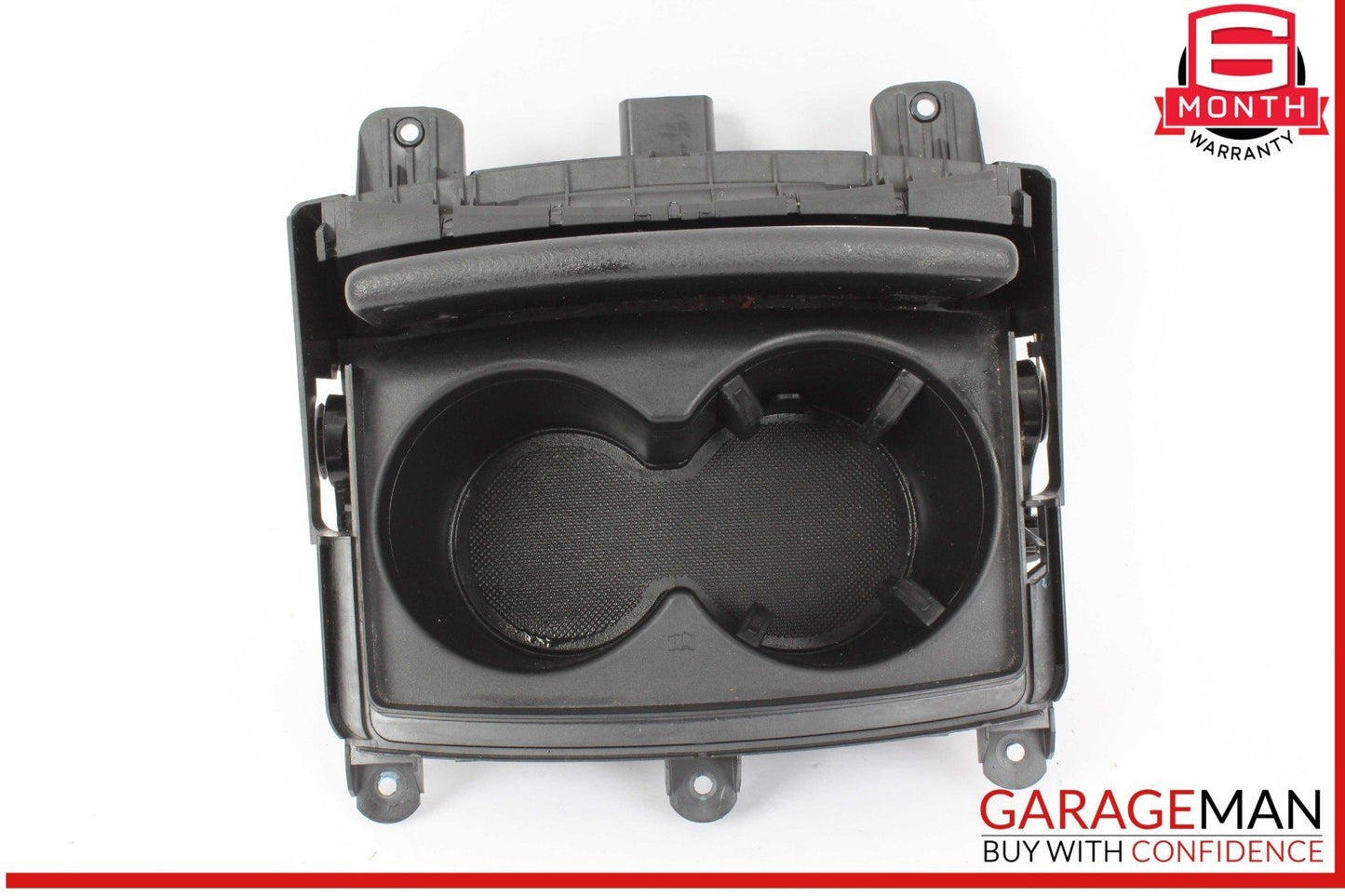 12-18 Audi A6 A7 Front Center Console Dual Cup Holder 4G0862534B Black OEM
