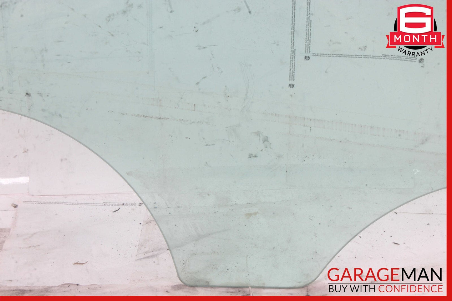 15-21 Mercedes W205 C300 C400 Rear Right Side Door Window Glass OEM