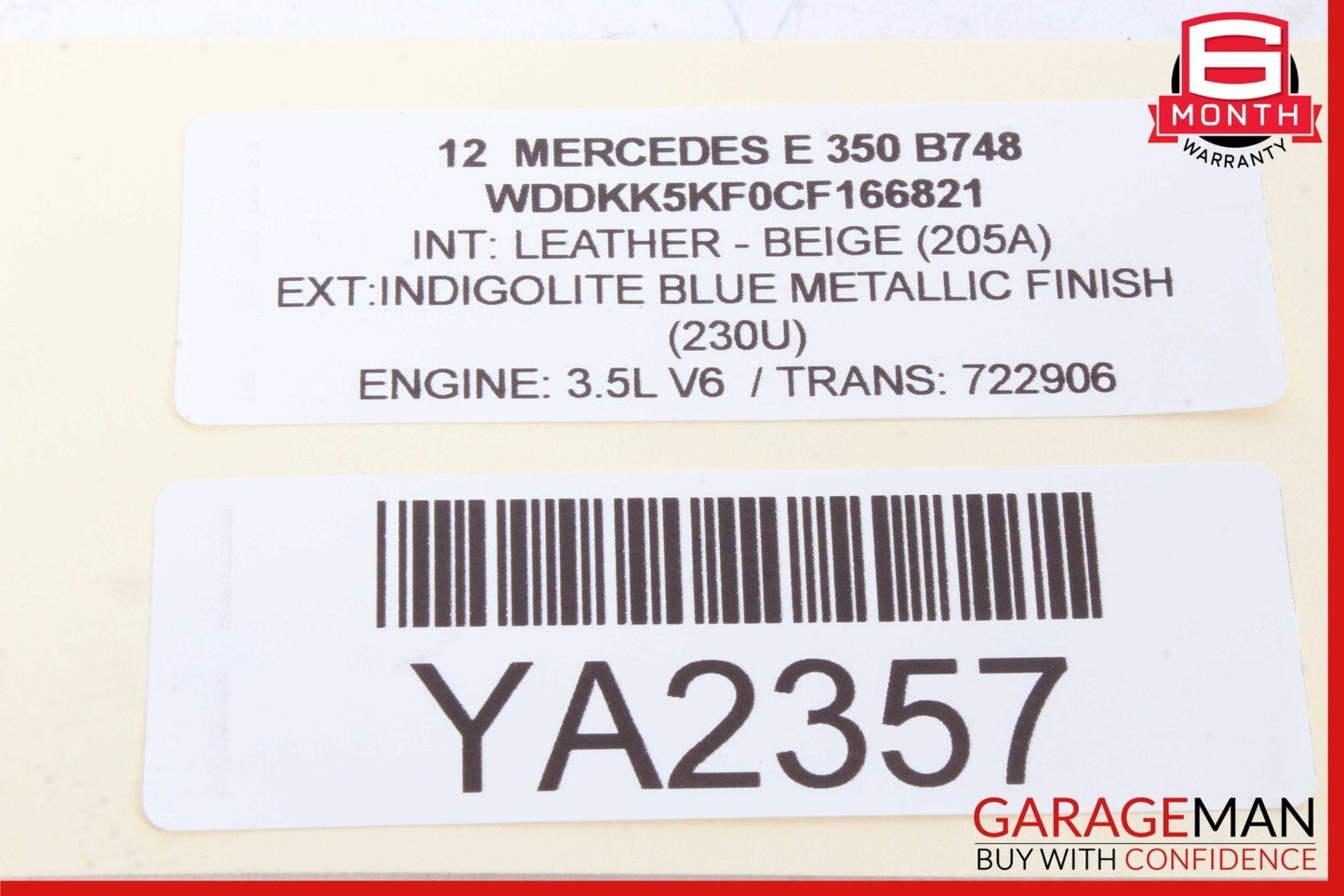 08-18 Mercedes W207 E350 E400 SLK350 Front Left Side Door Control Module OEM