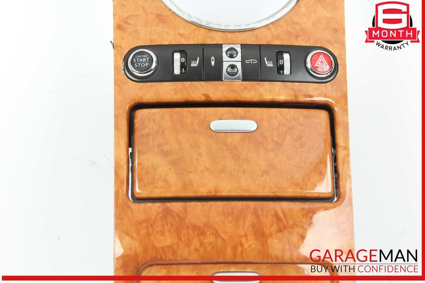 03-12 Bentley Continental GTC Center Console Shifter Trim Bezel OEM