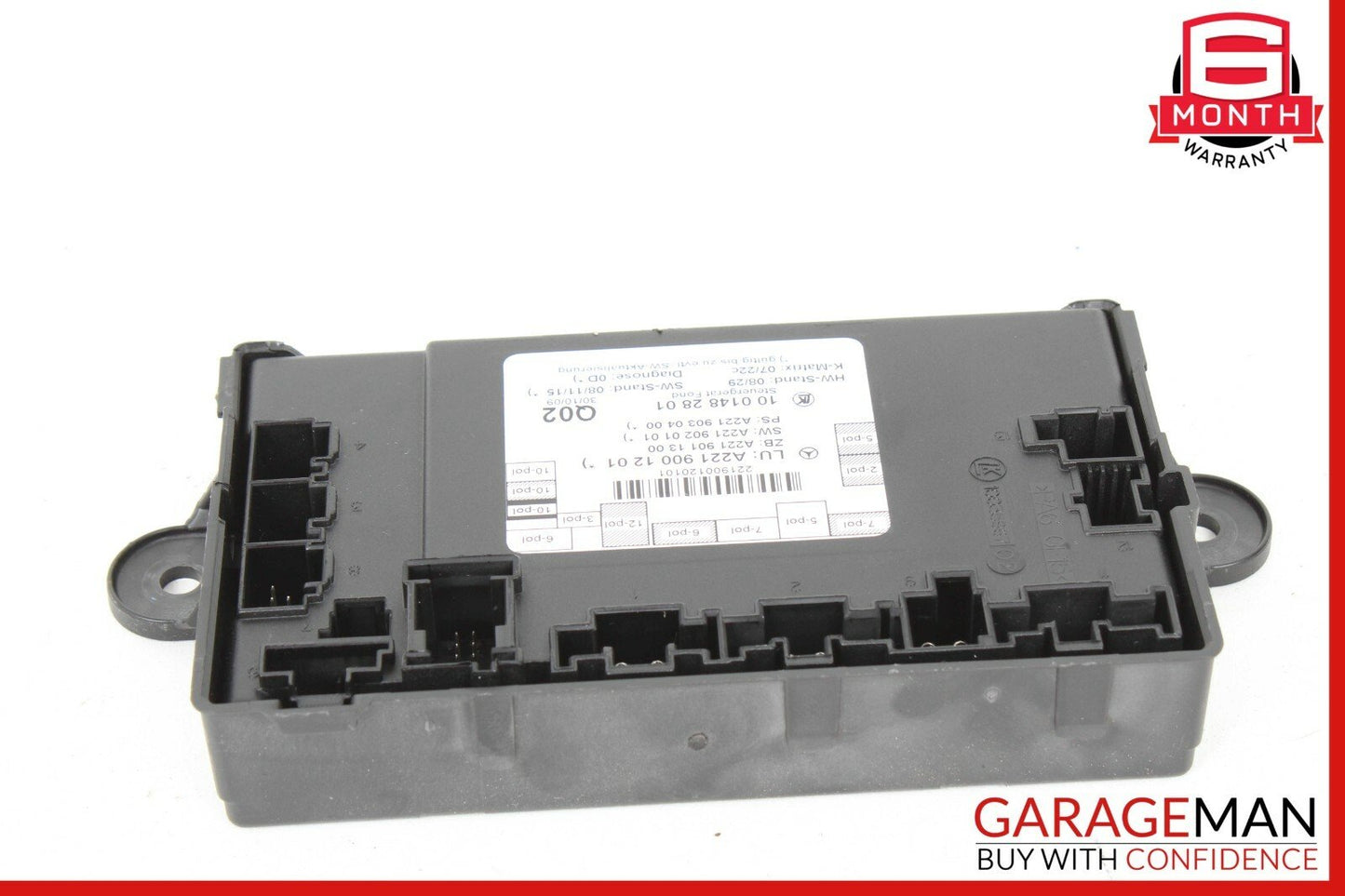07-13 Mercedes W221 S400 S550 Rear Left / Right Side Door Control Module Q02 OEM