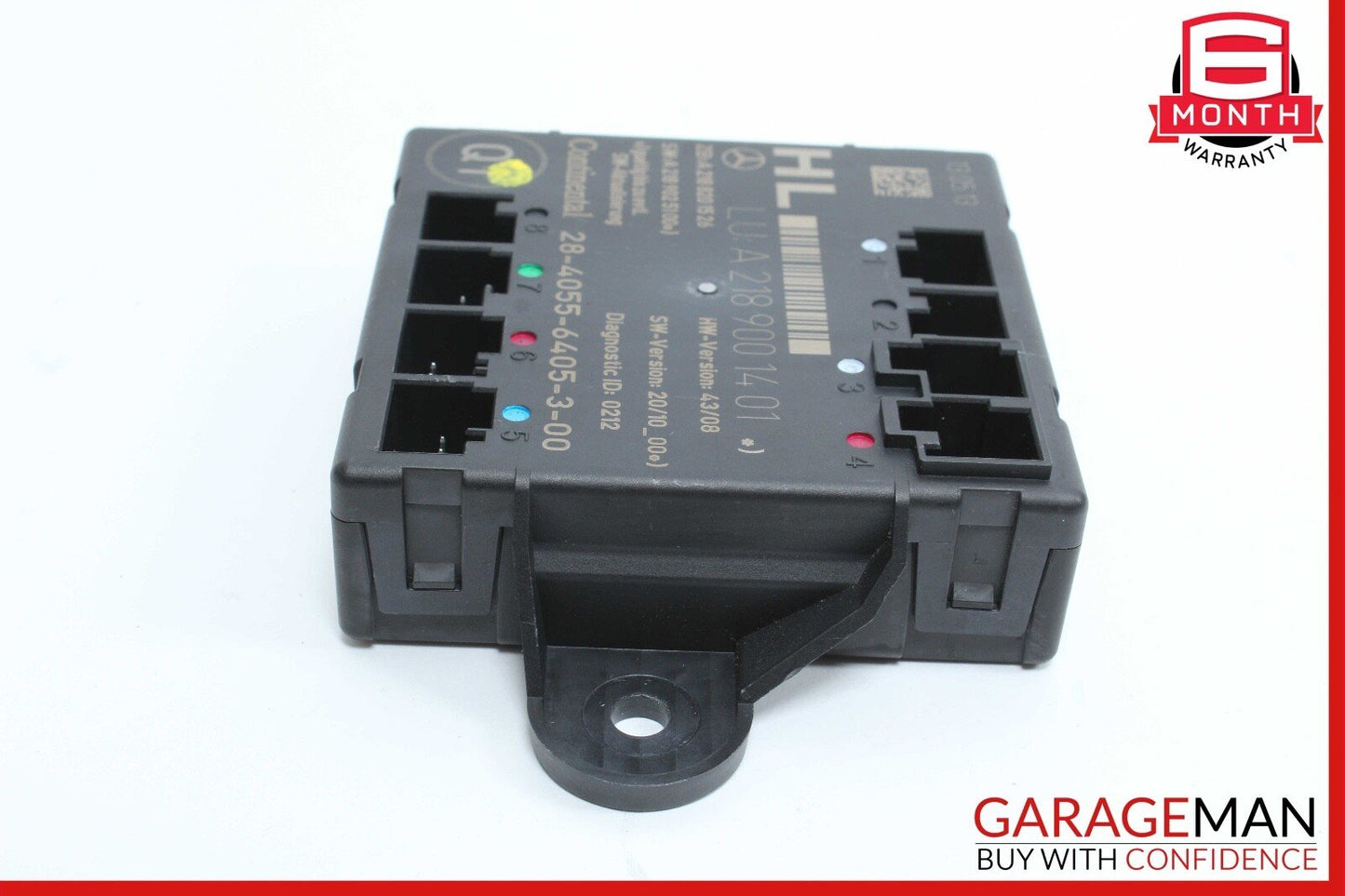 08-15 Mercedes W204 C250 Rear Left Driver Side Door Control Module Q1 OEM